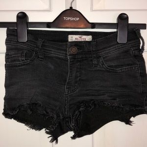 Hollister stretchy jean shorts